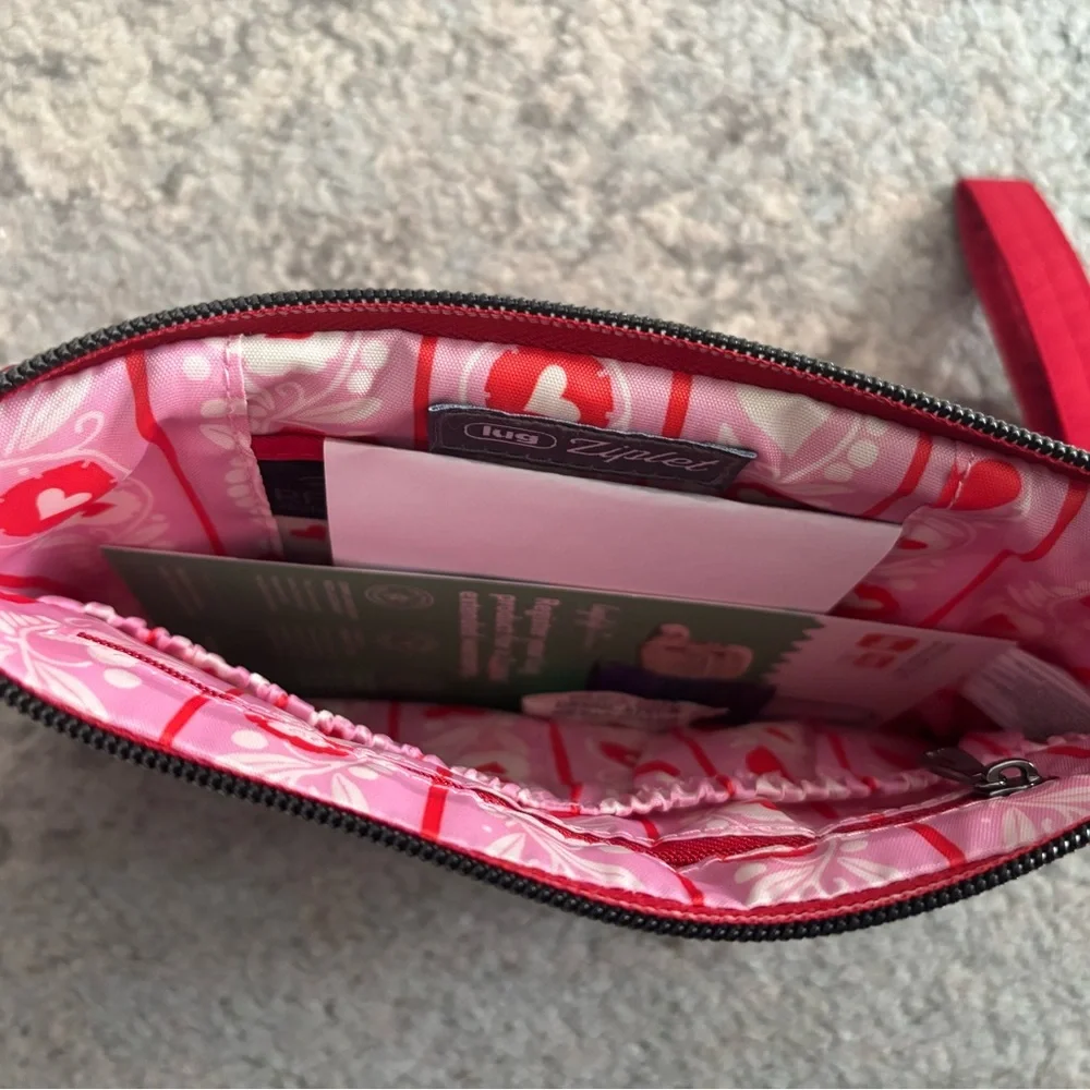 NWT Lug ziplet in poppy red - Picture 4 of 4